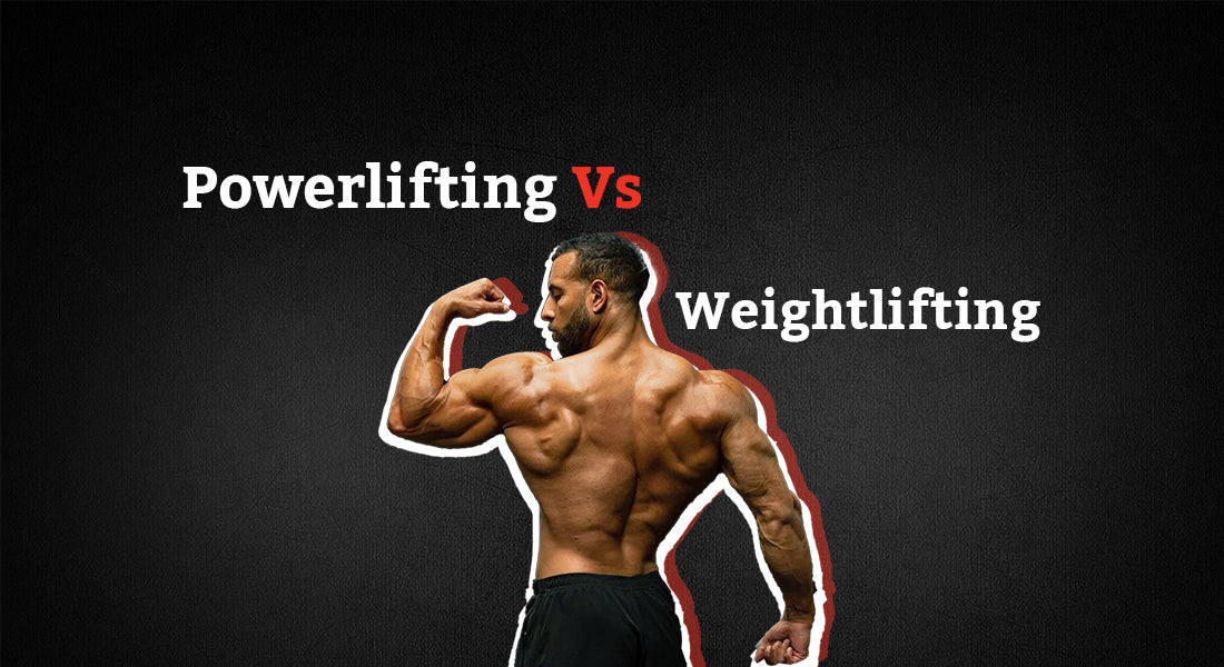 Difference between powerlifting and weightlifting 